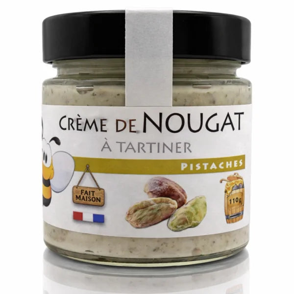 Crème de nougat aux Pistaches