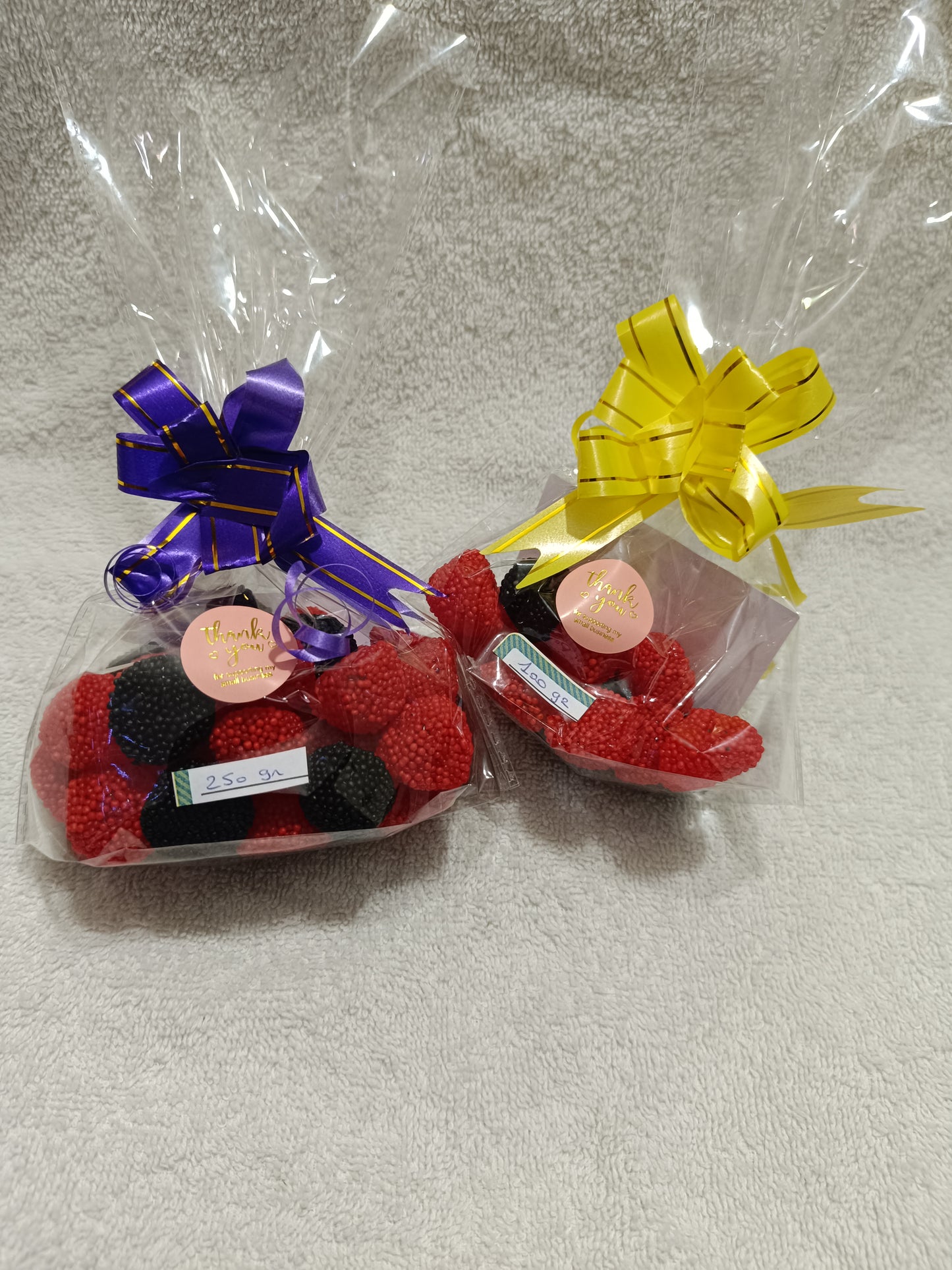 MURES PERLEES ROUGES ET NOIRES EN SACHET