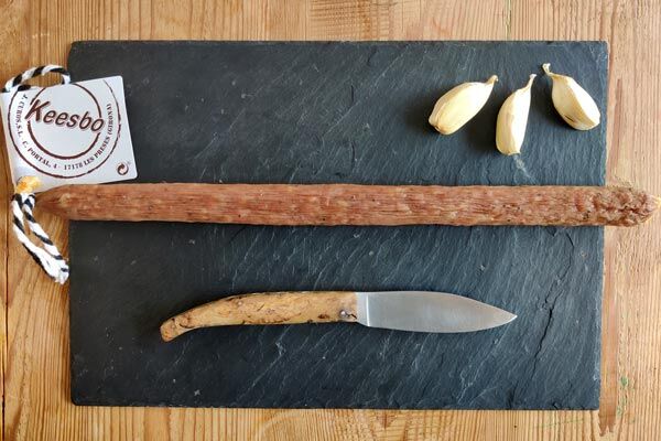 Saucisson dinde & canard à l'ail (fuet) PRECO
