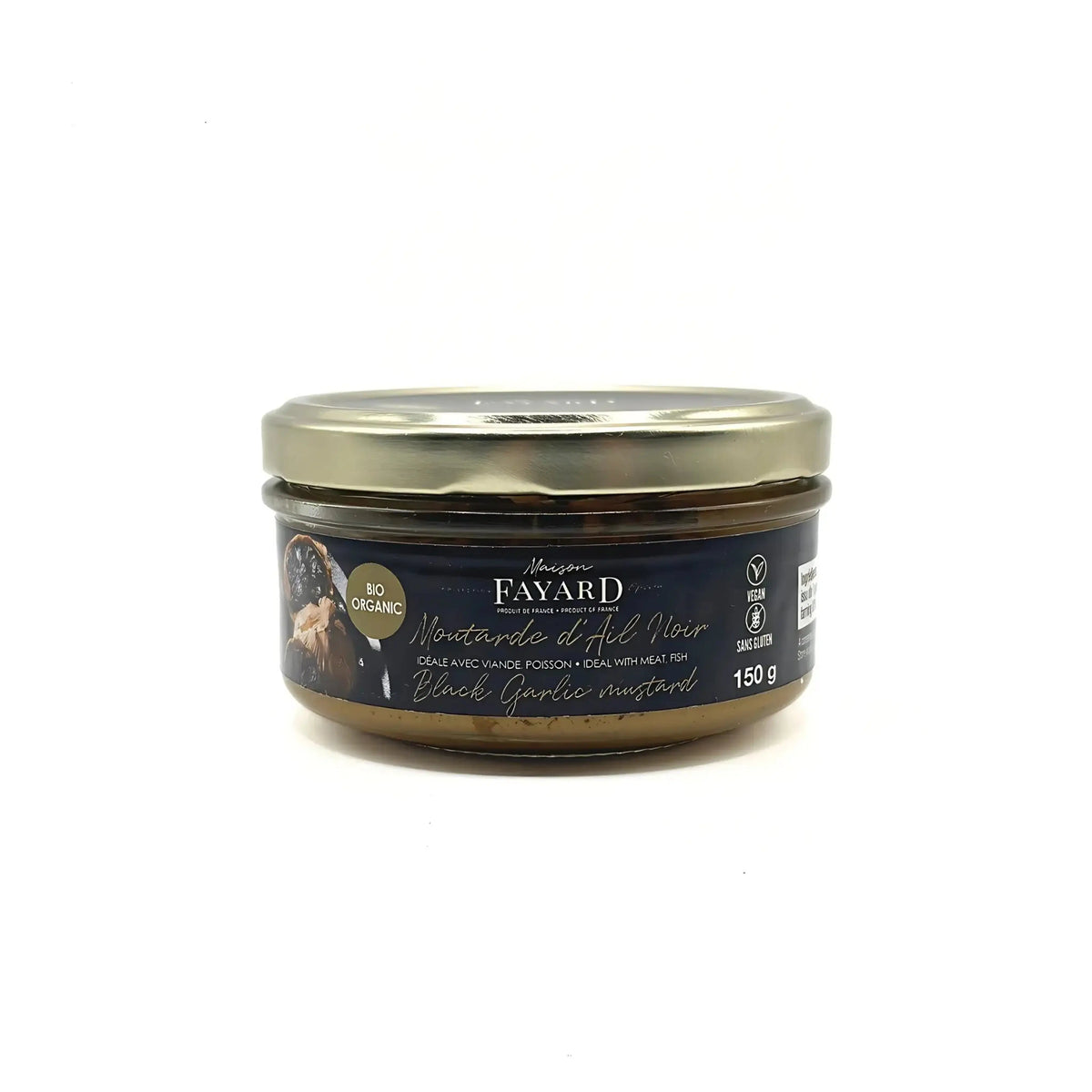 Moutarde à L'Ail Noir Bio