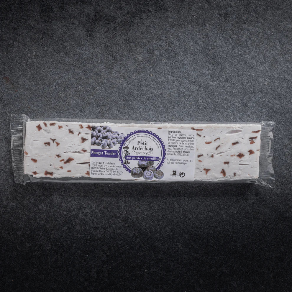 Nougat tendre à la myrtille PRECO