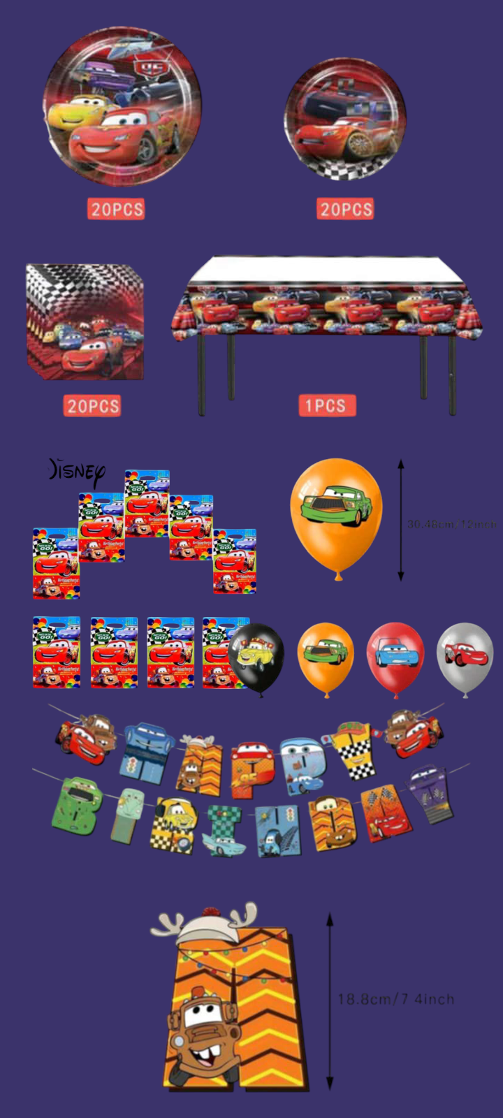 Kit Anniversaire  Pour 10 Enfants