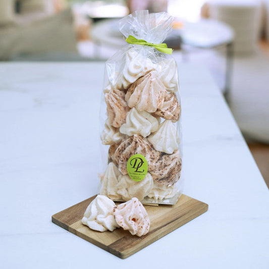 Meringues craquantes et fondantes Caramel & Cacao