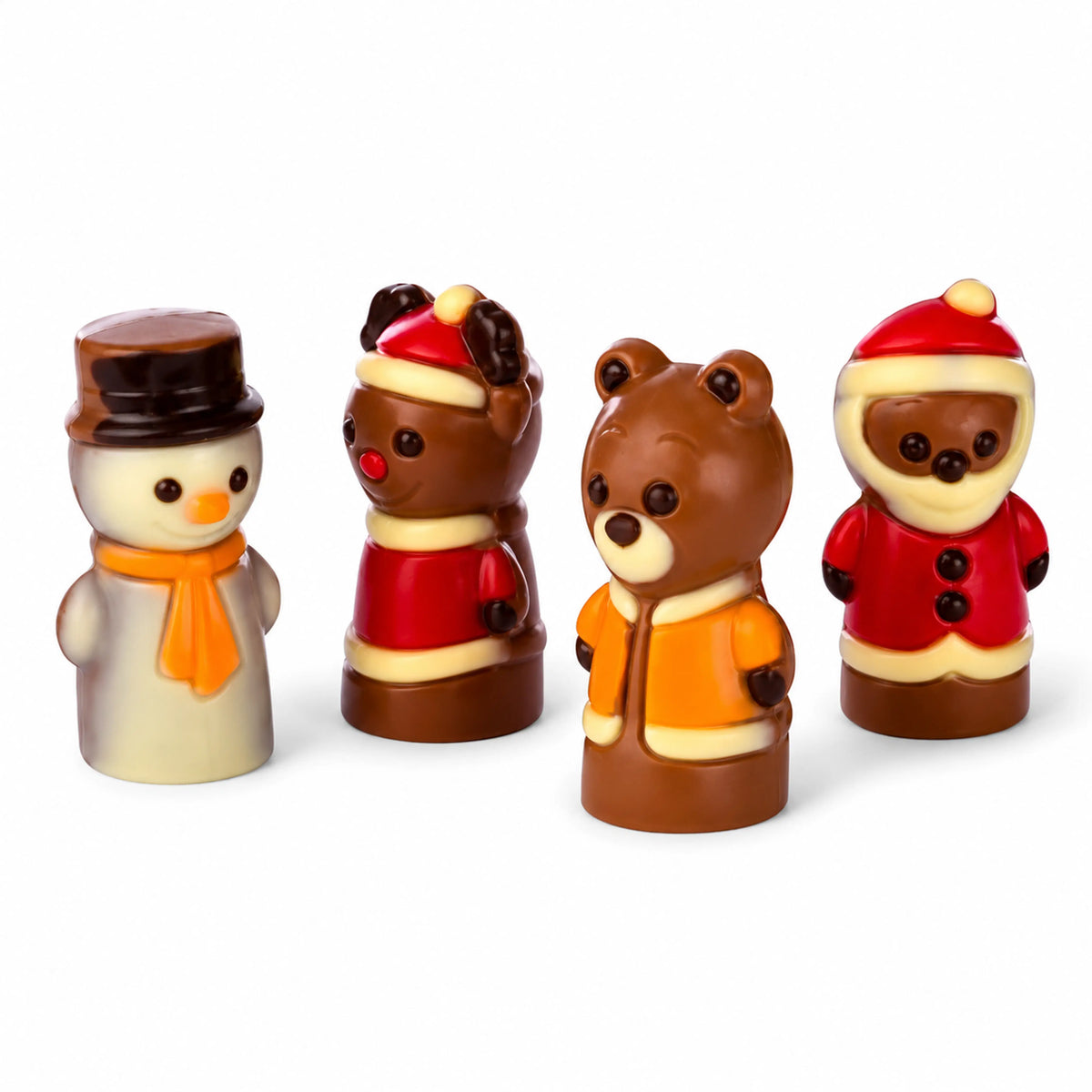 MINI TUBO FIGURINE DE NOËL EN CHOCOLAT 10g