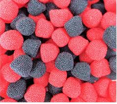 MURES PERLEES ROUGES ET NOIRES EN SACHET