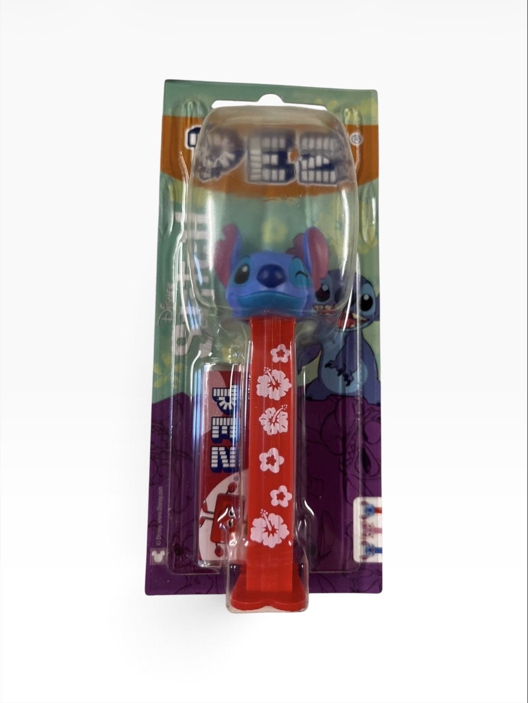 PEZ  Stitch : 1 distributeur + 1 recharge goût fruit