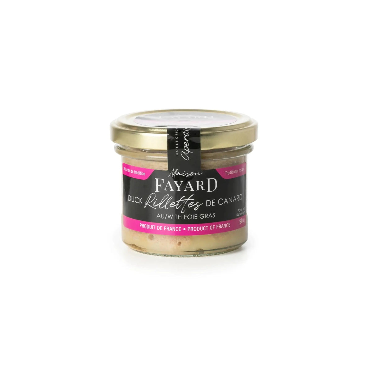 Rillettes de canard au Foie Gras