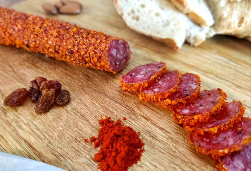 Fuet enrobage au Paprika (piment doux)