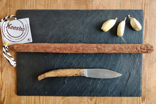 Saucisson dinde & canard à l'ail (fuet) PRECO