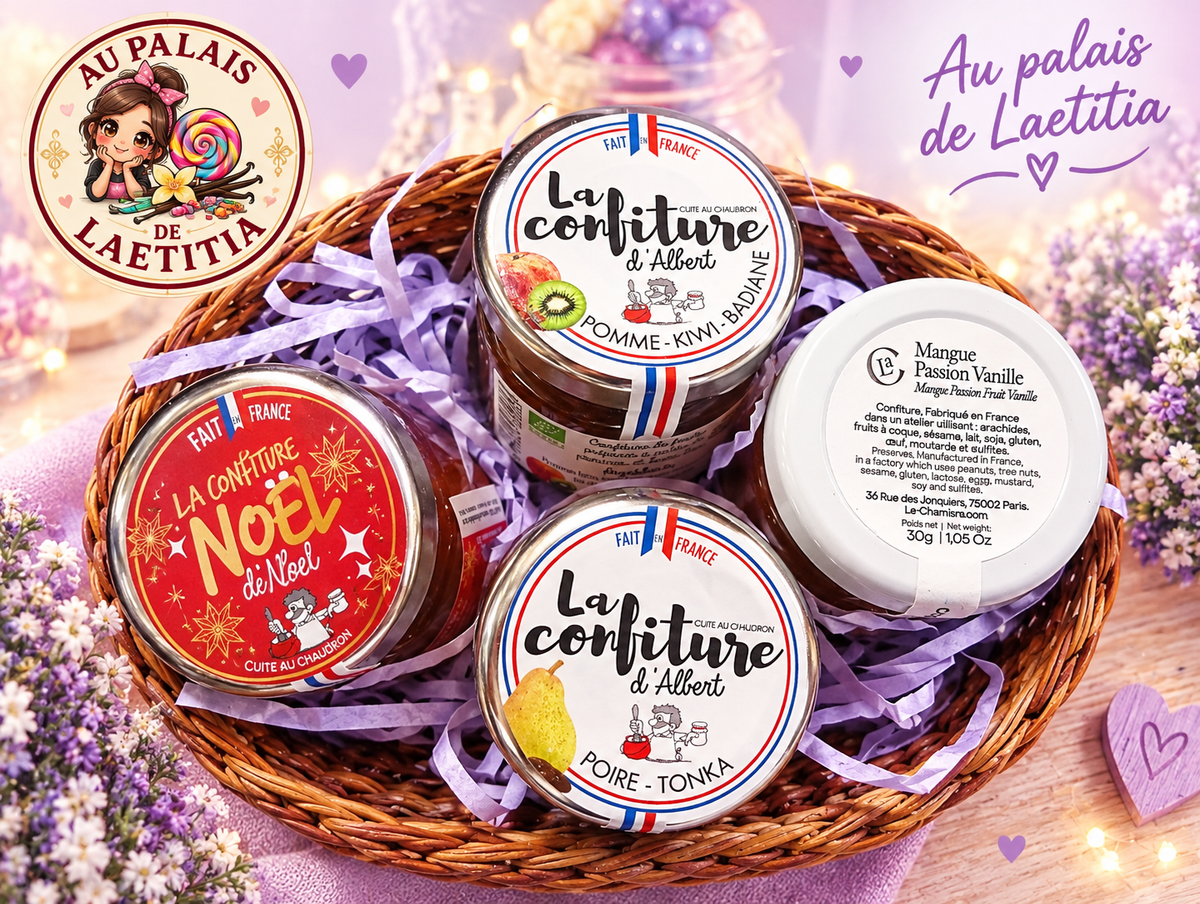 Coffret amour confiture