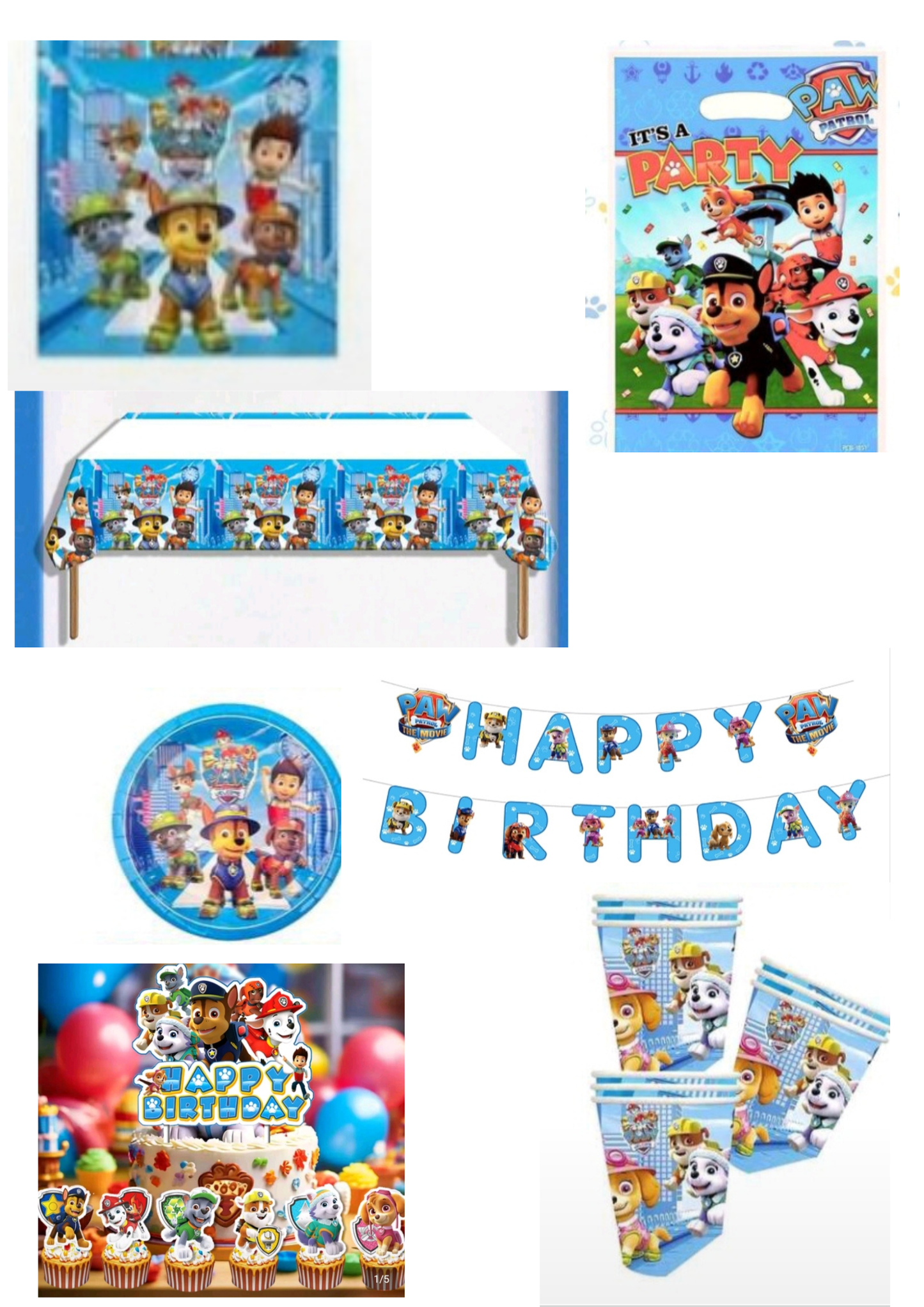 Kit Anniversaire  Pour 10 Enfants
