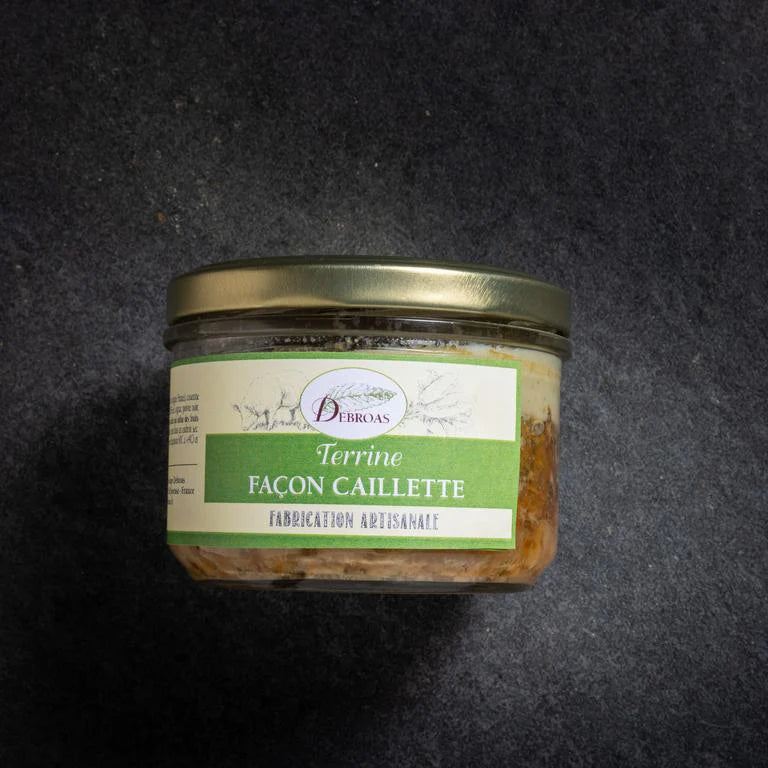 Terrine de campagne façon caillette PRECO